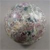 Image 2 : Ruby & Blue Apatite Crystal Sphere 1.75" with stand