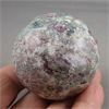 Image 4 : Ruby & Blue Apatite Crystal Sphere 1.75" with stand