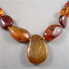Image 3 : SPECTACULAR!  Confirmed Authentic Amber Jewelry Set with 14K Gold Filled Clasps 