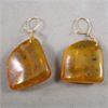 Image 6 : SPECTACULAR!  Confirmed Authentic Amber Jewelry Set with 14K Gold Filled Clasps 