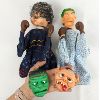 Image 1 : Set of 4 Vintage Puppet Toys