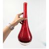 Image 4 : Lot of 3 Hand Blown Glass Vases and 1 Paper Weight