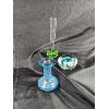 Image 8 : Lot of 3 Hand Blown Glass Vases and 1 Paper Weight