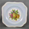Image 1 : Vintage Old English Johnson Brothers Plate Pastel Blue with Pears 7.5"