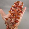 Image 2 : Beautiful Carnelian Stone Necklace 18"
