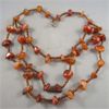 Image 3 : Beautiful Carnelian Stone Necklace 18"