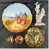Image 1 : Lot of Various Glassware & Plate