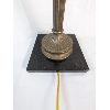 Image 6 : Vintage Stand up Lamp with Shade 57" tall - Working condition