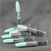 Image 4 : Lot of 7 Lipstick Shaped Pens Containing Sapphire Chips