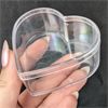 Image 1 : Lot of 18 New Heart Shaped Plastic Containers 