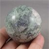 Image 4 : Moss Agate Stone Sphere 1.75" with stand