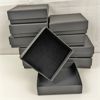 Image 3 : Lot of 10 Black Cardboard Specimen/Jewelry Boxes