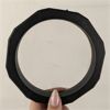 Image 6 : Set of Black Round Stretch Frames 5" 