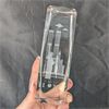Image 2 : Laser Etched Glass Décor With Light Up Base