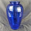 Image 3 : Beautiful Cobalt Blue Glass Vase 13"