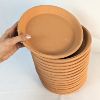 Image 1 : Set of 15 Terra Cotta Plates 8"