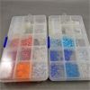 Image 2 : Set of 2 Wire Necklace kits with Beads, Cases & Instructions