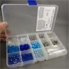 Image 3 : Set of 2 Wire Necklace kits with Beads, Cases & Instructions