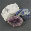 Image 1 : Lot of Raw Howlite, Sodalite & Amethyst Specimens