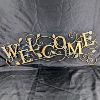 Image 1 : Welcome Sign 28" x 8.5" NEW