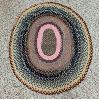 Image 1 : Hand Braided Rug 72" x 60"