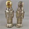 Image 1 : Silver Nutcracker Salt & Pepper Shaker set by Godinger Silver Art Co. 1994