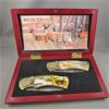 Image 1 : Set of 2 Buck Knives from Wildlife Collection 