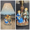 Image 1 : Vintage Japanese Cloisonne Style Table Lamp