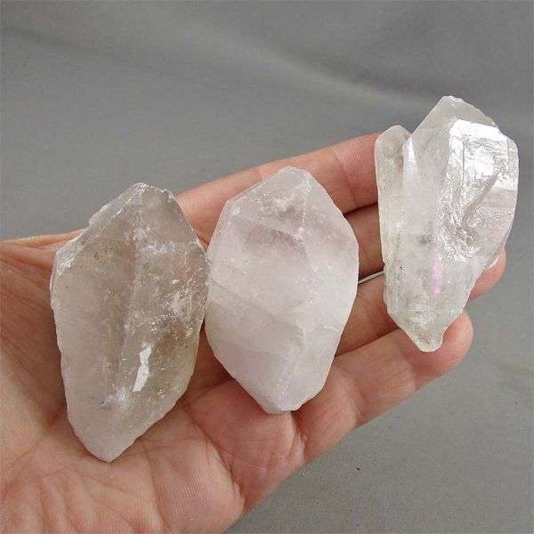 Lot of 3 Quartz Points - Brazil