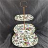 Image 1 : Vintage 3 Tier Serving Stylecraft Tray
