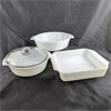 Image 1 : Lot of 3 Oven-Proof Dishes - One is AH Fire King