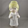 Image 1 : Precious Moments Porcelain Tree Topper Angel in Original Box 1996