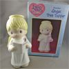 Image 4 : Precious Moments Porcelain Tree Topper Angel in Original Box 1996