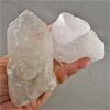 Image 1 : Set of 2 Extra Large Clear Quartz Points