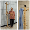 Image 1 : Birch Tree Coat Rack 80" Tall