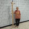 Image 3 : Birch Tree Coat Rack 80" Tall