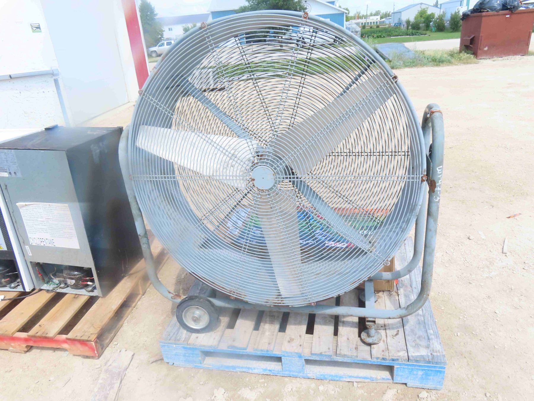 Stuart Olsen. Sign Stuart Olson Commercial Fan 42'' Across Untested (Hardwired So Cant ...