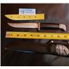 Image 1 : Buck Knife with Plastic Sheath & Leather Case