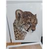 Image 3 : 2 Cheetah Prints - Artist Jacquie Marie Vaux & Lilac Cache Pot Poster Artist Jennette Brice