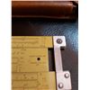 Image 5 : Vintage Pickett Slide Rule with Leather Case.  Model # N4-ES Vector Type-Log