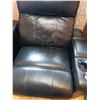 Image 3 : 2 Power Reclining Leather Look Chairs.  Upholstry has Scratches and Wear (both tested)