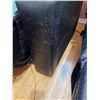 Image 5 : 2 Power Reclining Leather Look Chairs.  Upholstry has Scratches and Wear (both tested)