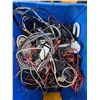 Image 2 : Surprise Tote of Electronic Items including, Cords, Wire, Cameras & More (Not Tested)