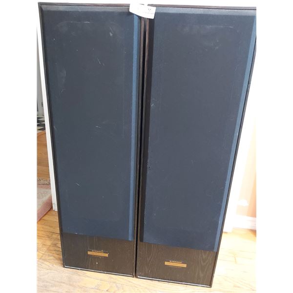 2 Pioneer 3-Way Speakers Vertical Array Series Model # CS-J305B/CS-J3050(X)