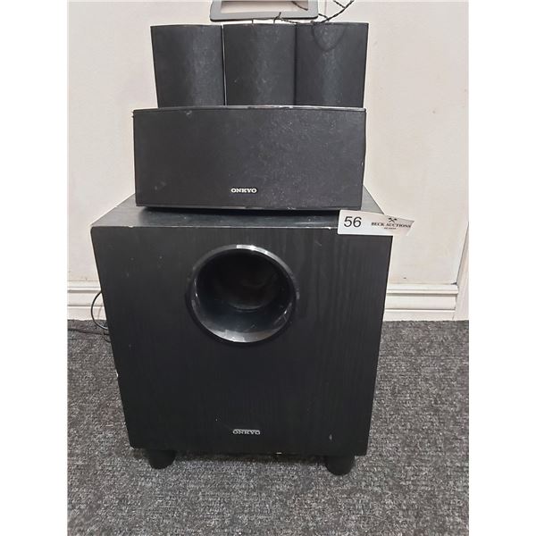 Onkyo Surround Sound System  Model #'s  SKW-391, SKF-391, SKR-391 & SKC-391