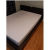 Image 2 : Wooden Queen Size Bed Frame & Mattress with Headboard