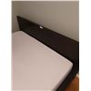 Image 3 : Wooden Queen Size Bed Frame & Mattress with Headboard