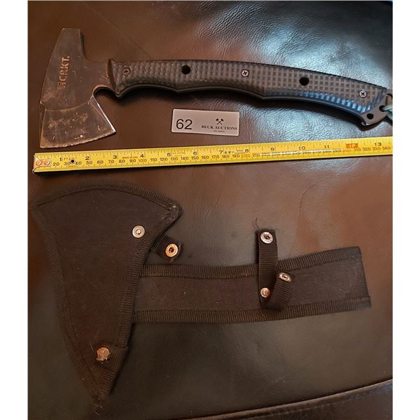 Chogan T-Hawk Carbon Steel Tomahawk Axe RMJ with Case