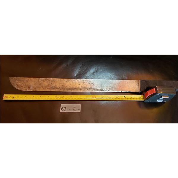 Vintage Machete  Blade is 18 Inches