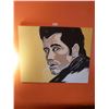 Image 2 : John Travolta Portrait on Canvas Artist Unknown  39 1/4 Wide x 31 1/2 High